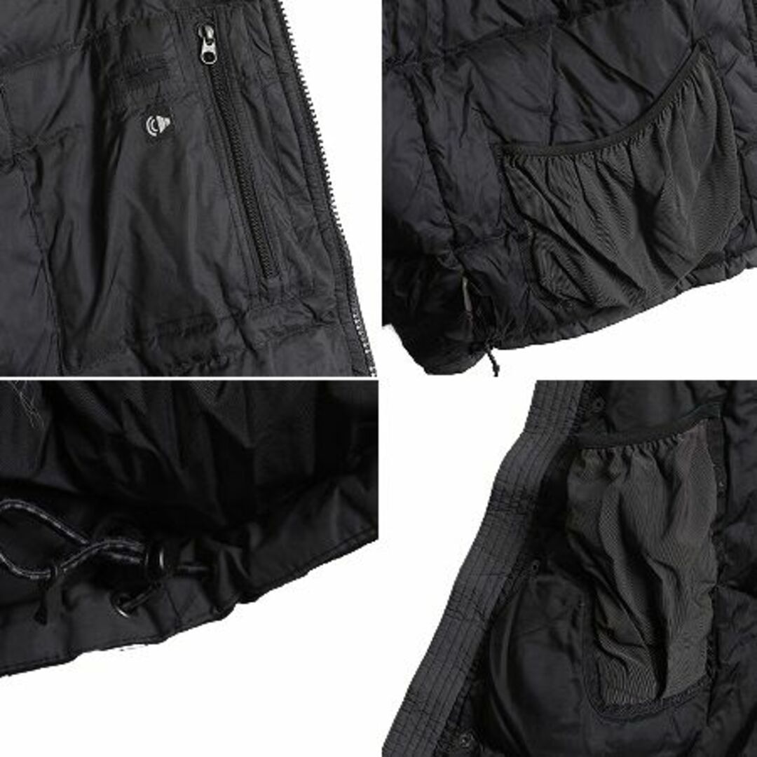 THE NORTH FACE(ザノースフェイス)のUS企画 ノースフェイス マクマード ダウン パーカー ジャケット メンズ XL / The North face アウトドア HYVENT ナイロン ハーフ コート 黒 メンズのジャケット/アウター(ダウンジャケット)の商品写真