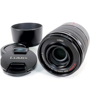 Panasonic LUMIX G VARIO 45-150mm F4.0-5.6 ASPH. MEGA O.I.S. ブラック H-FS45150 パナソニック  k2475-3(レンズ(ズーム))