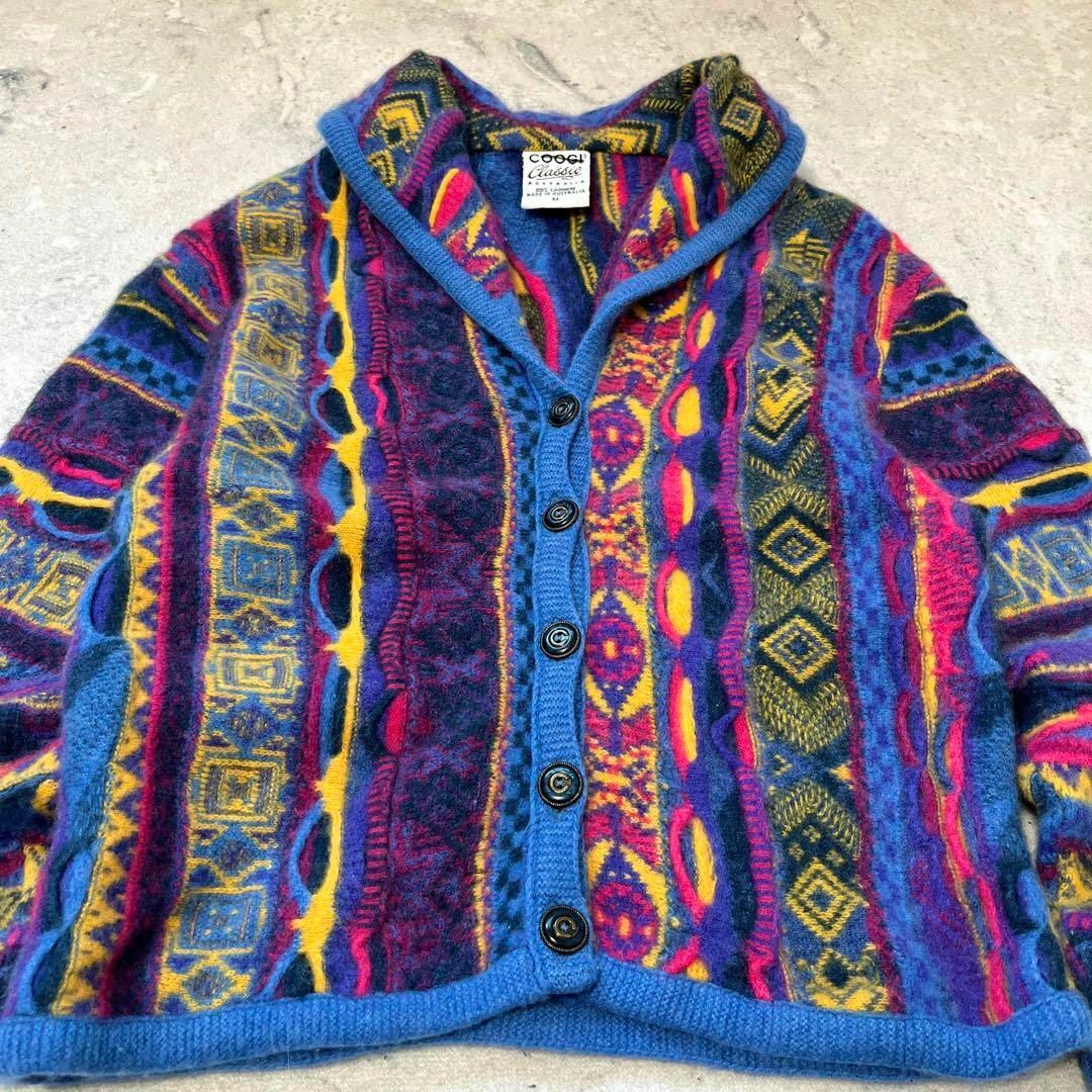 coogi カシミア100%カーディガン