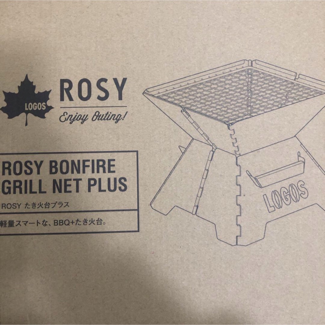 LOGOS(ロゴス)の新品 ロゴス ROSY たき火台プラス BBQ アウトドア キャンプ  シンプル スポーツ/アウトドアのアウトドア(ストーブ/コンロ)の商品写真