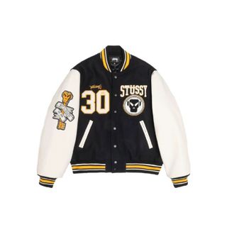 ステューシー(STUSSY)のSTUSSY METALHEADZ 30 VARSITY JACKET (スタジャン)