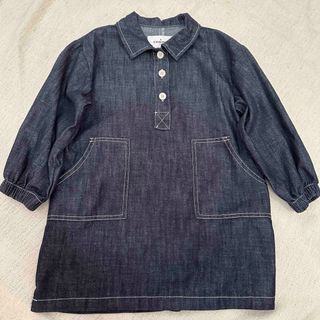 ザラキッズ(ZARA KIDS)のデニムワンピース　120(ワンピース)