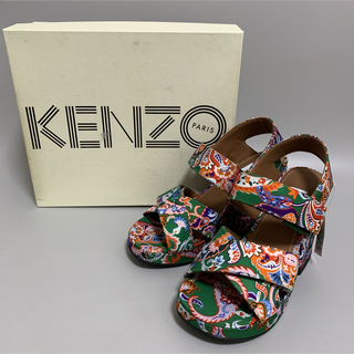 ケンゾー(KENZO)の極美品 KENZO ケンゾー ペイズリー 総柄 サイズ39 約25.5〜26(サンダル)