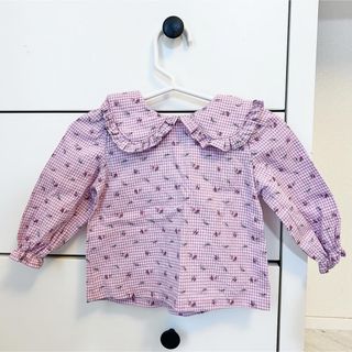 ザラキッズ(ZARA KIDS)のザラ　花柄　シャツ　(シャツ/カットソー)