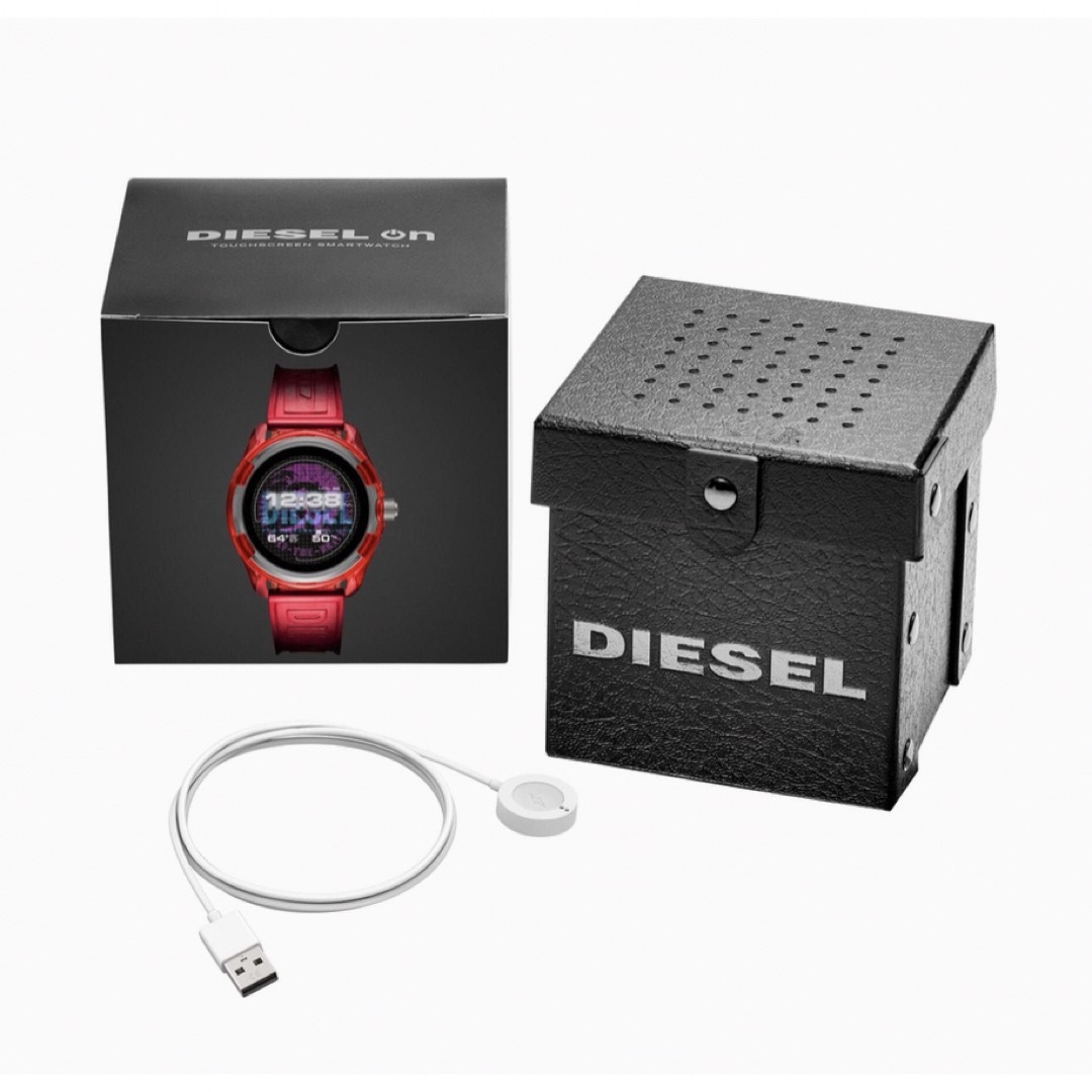 DIESEL(ディーゼル)のDIESEL ON ディーゼル タッチスクリーンスマートウォッチ DZT2019 メンズの時計(腕時計(デジタル))の商品写真