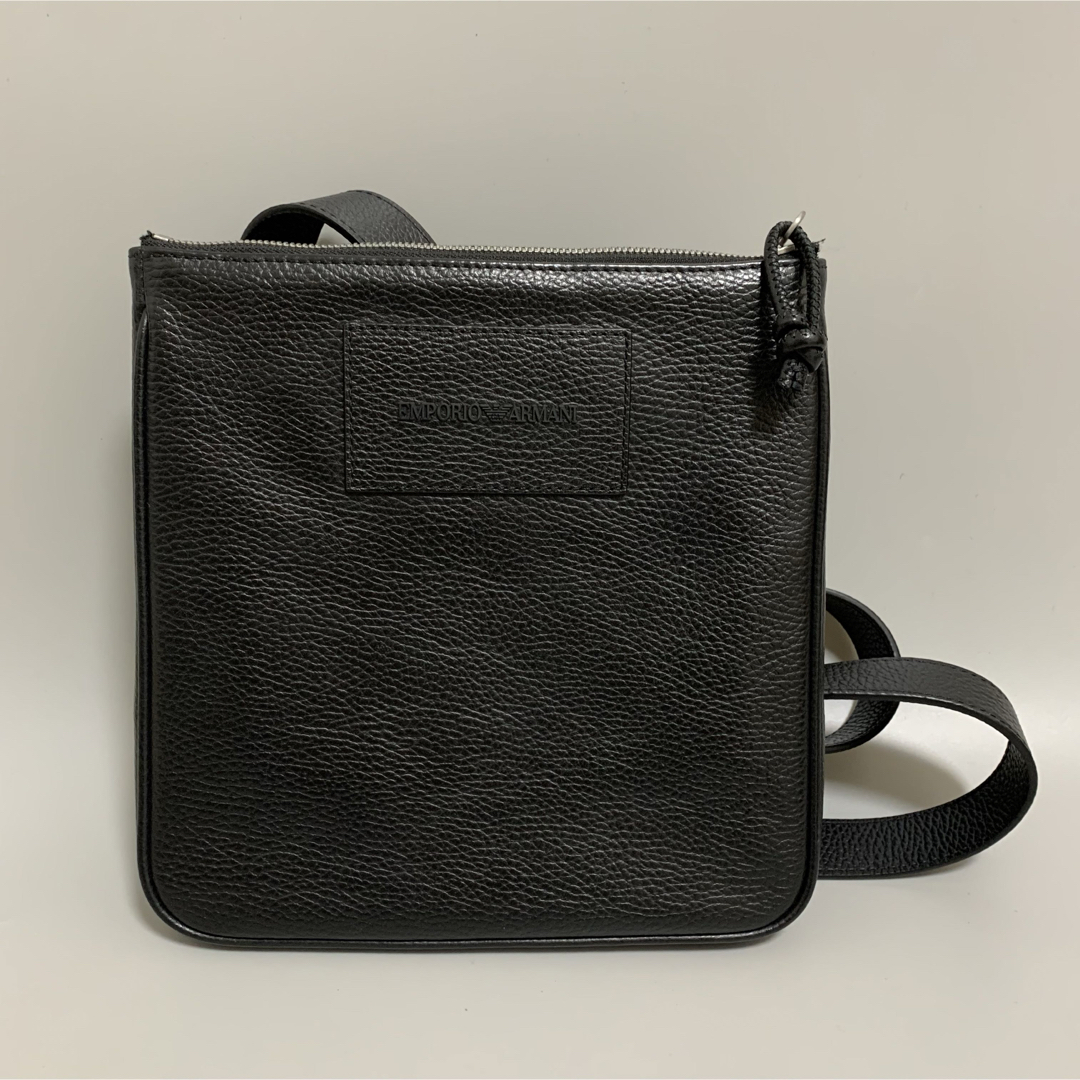 Emporio Armani(エンポリオアルマーニ)の極美品 EMPORIO ARMANI アルマーニ レザー ショルダーバッグ レディースのバッグ(ショルダーバッグ)の商品写真