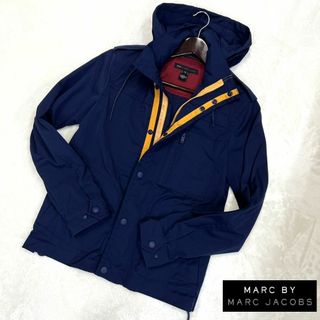 マークバイマークジェイコブス(MARC BY MARC JACOBS)の【マークバイマークジェイコブス マウンテンパーカー メンズＸＳ ネイビー】(マウンテンパーカー)