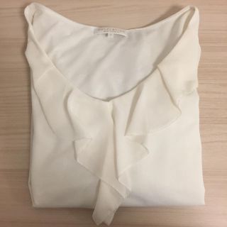 プロポーションボディドレッシング(PROPORTION BODY DRESSING)の美品  プロポ  オフホワイトブラウス(シャツ/ブラウス(長袖/七分))