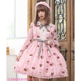 Angelic Pretty - Dolly Cat OP、ベレーセットの通販 by おみせ ...