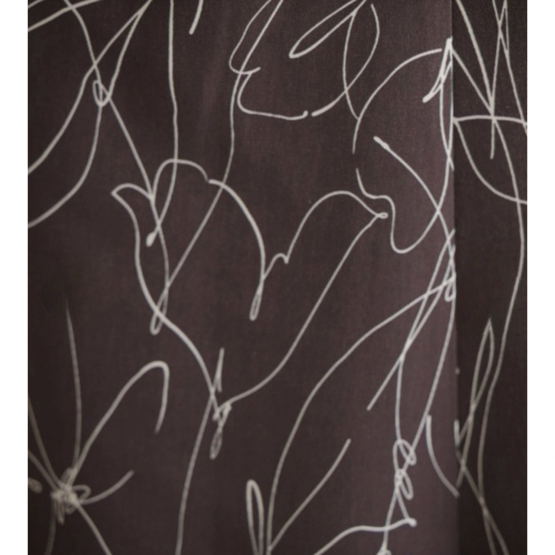 GRL(グレイル)の線描き柄マーメイドスカート レディースのスカート(ロングスカート)の商品写真