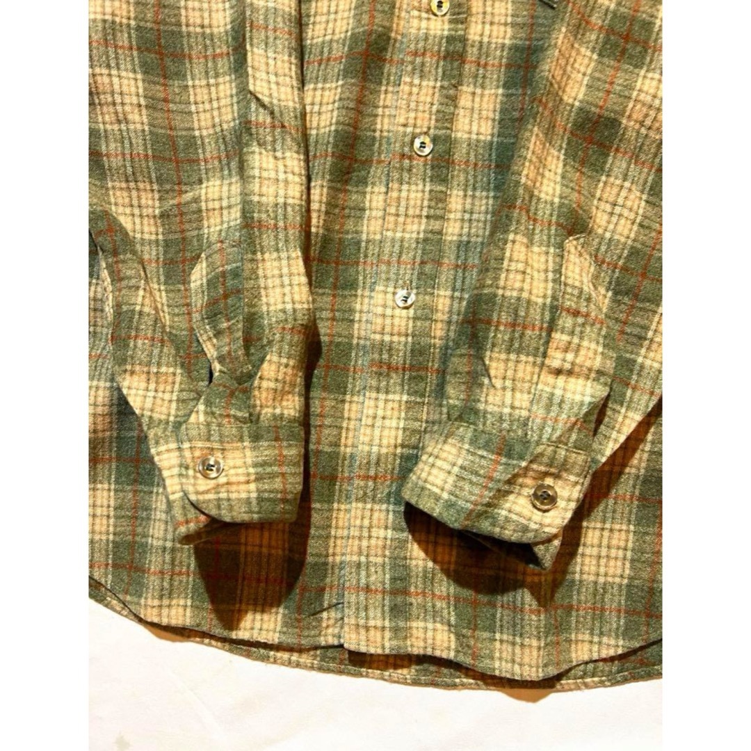 PENDLETON(ペンドルトン)の【希少】70's pendleton wool cheackシャツ　アメリカ製 メンズのトップス(シャツ)の商品写真