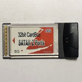 玄人志向 Cardbus eSATA 2ポート外付SerialATA PCカード