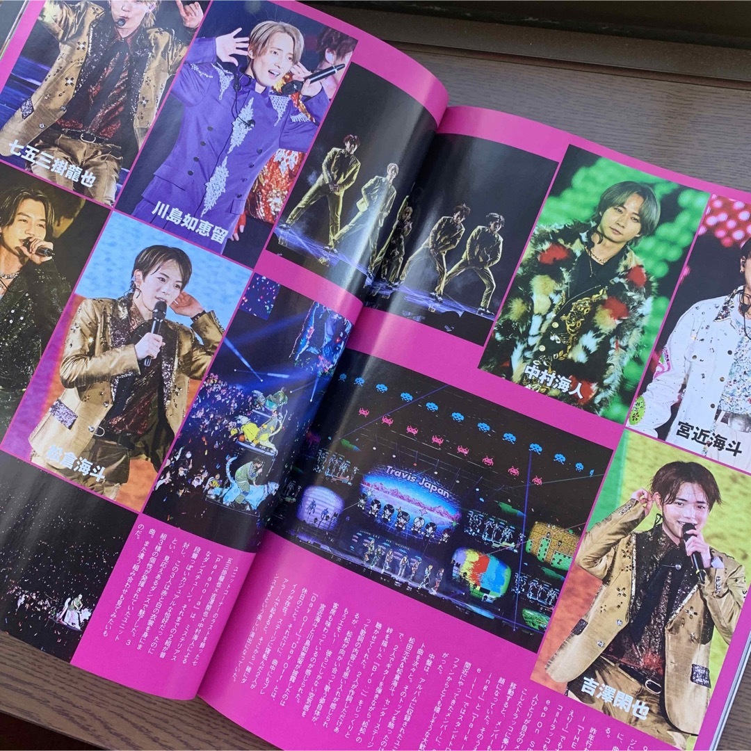 Johnny's(ジャニーズ)のBEST STAGE STAGE  navi 【Travis Japan】 エンタメ/ホビーのコレクション(印刷物)の商品写真