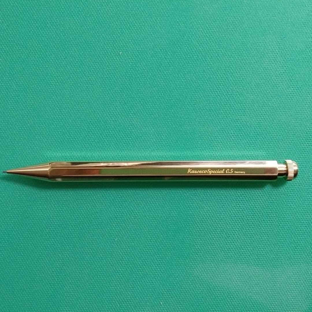 Kaweco(カヴェコ)のカヴェコ ペンシル スペシャル 0.5mm ブラス インテリア/住まい/日用品の文房具(ペン/マーカー)の商品写真