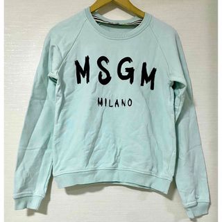 エムエスジイエム(MSGM)のMSGM スウェット イタリア製　XS(トレーナー/スウェット)