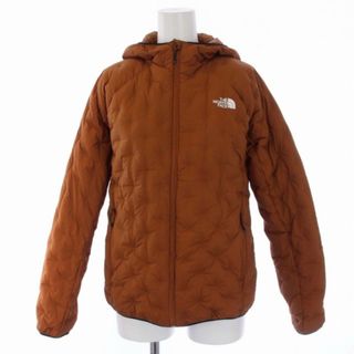 ザノースフェイス(THE NORTH FACE)のザノースフェイス Astro Light Hoodie ダウンジャケット M 茶(ダウンジャケット)