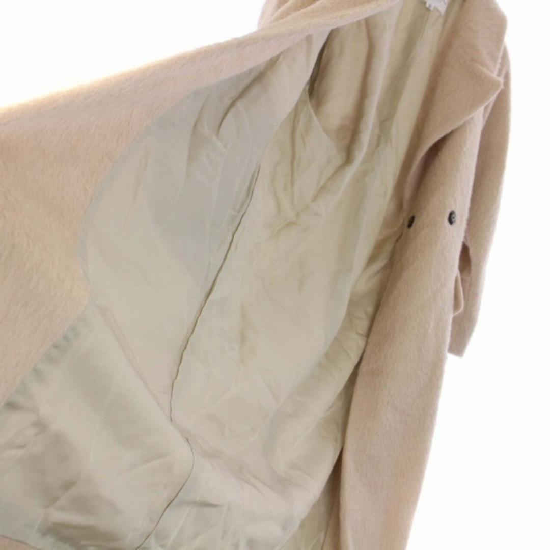 TOMORROWLAND(トゥモローランド)のトゥモローランド シャギーロングコート ガウンコート M ベージュ レディースのジャケット/アウター(その他)の商品写真