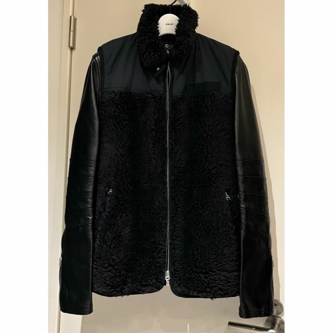 sacai - sacai 4way レザーライダースジャケットの通販 by sacai - sacai 4way レザーライダースジャケットの通販 by