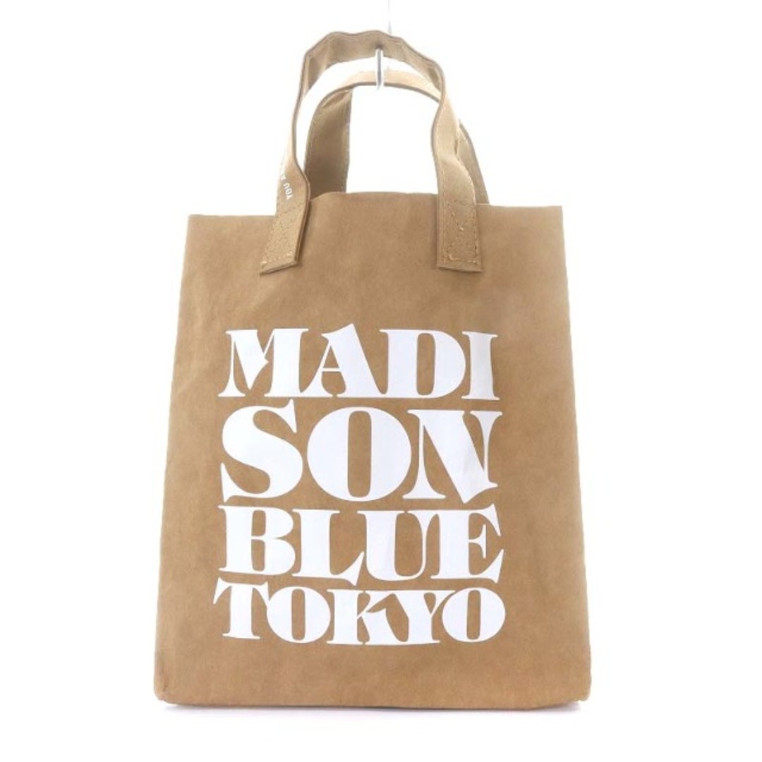 MADISONBLUE(マディソンブルー)のマディソンブルー GRAMERCY PAPER BAG TOKYO 茶色 レディースのバッグ(トートバッグ)の商品写真