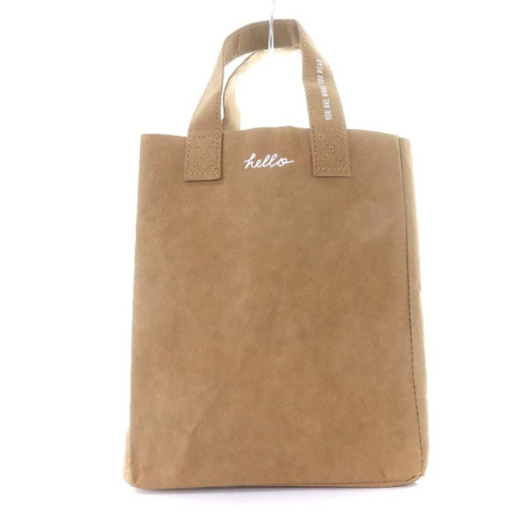 MADISONBLUE(マディソンブルー)のマディソンブルー GRAMERCY PAPER BAG TOKYO 茶色 レディースのバッグ(トートバッグ)の商品写真