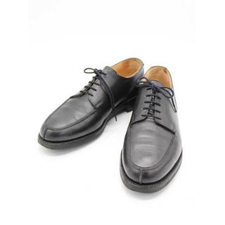 クロケットアンドジョーンズ(Crockett&Jones)の【新入荷】★CROCKETT&JONES/クロケットアンドジョーンズ★ レザーレースアップシューズ/ビジネス/お仕事/きれいめ/レースアップ/シューズ/靴 ブラック/黒 メンズ 8E【中古】春夏秋冬 biz 321042(ドレス/ビジネス)