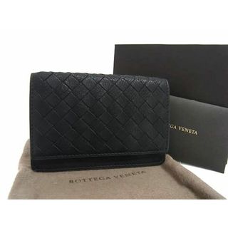 ボッテガヴェネタ(Bottega Veneta)の■新品同様■ BOTTEGA VENETA ボッテガヴェネタ イントレチャート レザー カードケース カード入れ 名刺入れ メンズ ブラック系 AS6718 (その他)