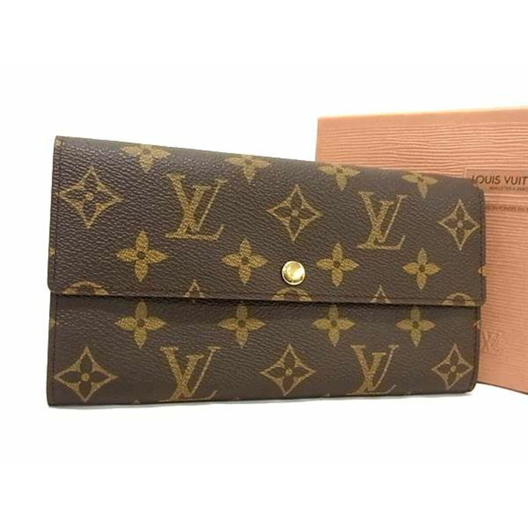 LOUIS VUITTON(ルイヴィトン)の■新品■未使用■ LOUIS VUITTON ルイヴィトン M61734 モノグラム ポルトフォイユ サラ 二つ折り 長財布 ウォレット ブラウン系 BE8719 レディースのファッション小物(財布)の商品写真