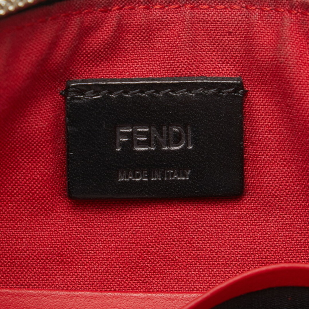 FENDI(フェンディ)のフェンディ モンスター バグズアイ ポーチ レザー レディース FENDI 【1-0128389】 レディースのファッション小物(ポーチ)の商品写真