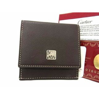 カルティエ(Cartier)の■新品■未使用■ Cartier カルティエ マストライン レザー コインケース コインパース 小銭入れ ブラウン系 CC0819 (その他)