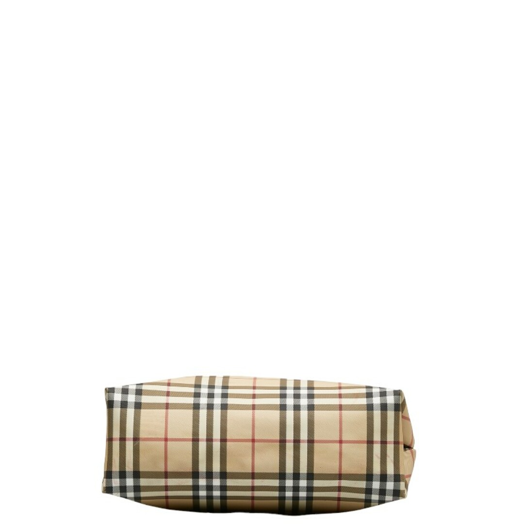 BURBERRY(バーバリー)のバーバリー ノバチェック ロゴチャーム トートバッグ PVC レディース BURBERRY 【1-0131284】 レディースのバッグ(トートバッグ)の商品写真