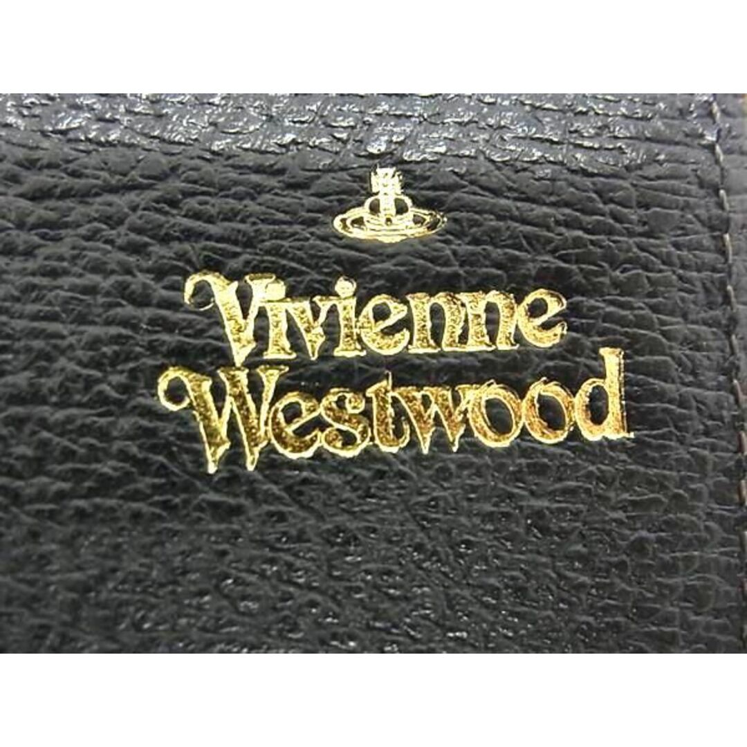 Vivienne Westwood(ヴィヴィアンウエストウッド)の■新品■未使用■ Vivienne Westwood ヴィヴィアンウエストウッド オーブ レザー 二つ折り 長財布 ウォレット ブラック系 AT9094  メンズのファッション小物(長財布)の商品写真