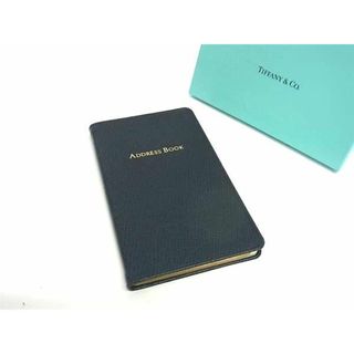 ティファニー(Tiffany & Co.)の■新品■未使用■ TIFFANY＆Co ティファニー レザー アドレス帳 ステーショナリー メンズ レディース ネイビー系 AS7469 (その他)