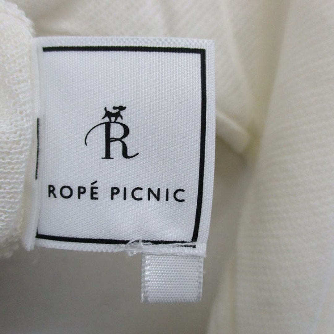 Rope' Picnic(ロペピクニック)のロペピクニック ニット セーター 七分袖 ボートネック シンプル 38 レディースのトップス(ニット/セーター)の商品写真