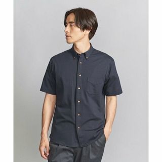 ビューティアンドユースユナイテッドアローズ(BEAUTY&YOUTH UNITED ARROWS)の【NAVY】ハイテンション シャンブレー ボタンダウン ショートスリーブシャツ(その他)