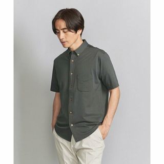 ビューティアンドユースユナイテッドアローズ(BEAUTY&YOUTH UNITED ARROWS)の【OLIVE】ハイテンション シャンブレー ボタンダウン ショートスリーブシャツ(その他)