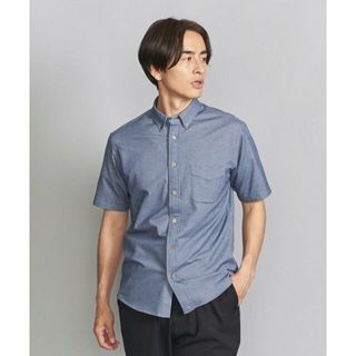 ビューティアンドユースユナイテッドアローズ(BEAUTY&YOUTH UNITED ARROWS)の【COBALT】ハイテンション シャンブレー ボタンダウン ショートスリーブシャツ(その他)