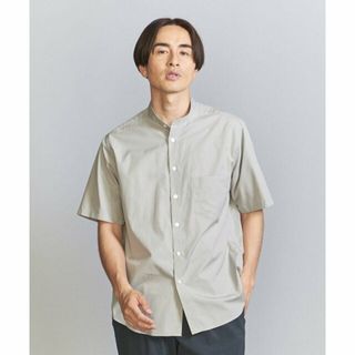 ビューティアンドユースユナイテッドアローズ(BEAUTY&YOUTH UNITED ARROWS)の【BEIGE】100/2 ブロード バンドカラー リラックスレギュラー シャツ(その他)