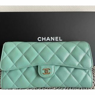 シャネル(CHANEL)のCHANEL 長財布 希少カラー(財布)