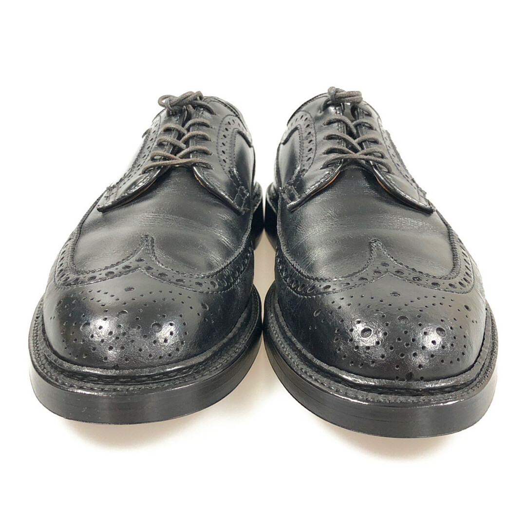 Alden(オールデン)のALDEN オールデン 型番 N6513 LONG WING TIP ロングウイングチップ シューズ ブラック サイズUS6.5＝24.5cm 正規品 / 31080 メンズの靴/シューズ(その他)の商品写真