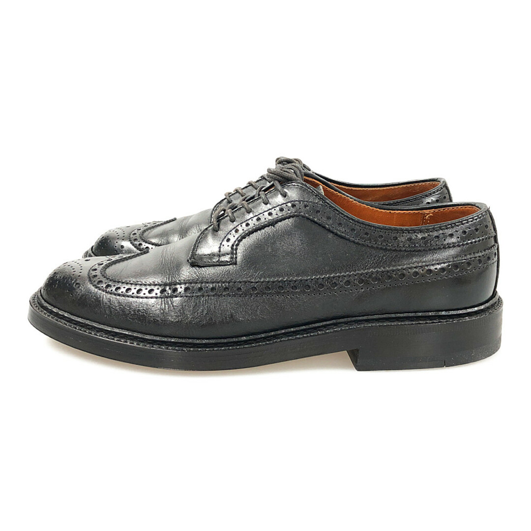 Alden(オールデン)のALDEN オールデン 型番 N6513 LONG WING TIP ロングウイングチップ シューズ ブラック サイズUS6.5＝24.5cm 正規品 / 31080 メンズの靴/シューズ(その他)の商品写真