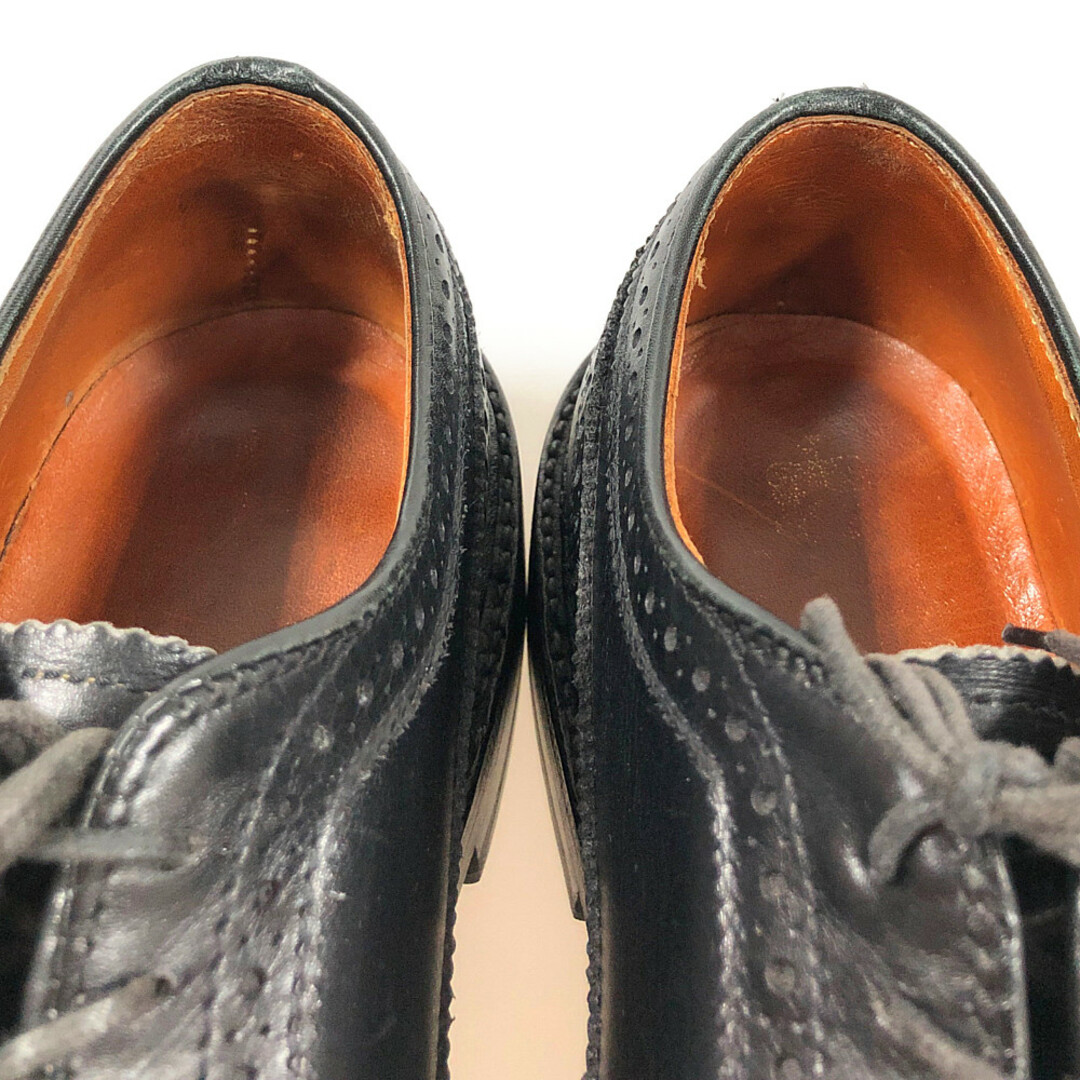 Alden(オールデン)のALDEN オールデン 型番 N6513 LONG WING TIP ロングウイングチップ シューズ ブラック サイズUS6.5＝24.5cm 正規品 / 31080 メンズの靴/シューズ(その他)の商品写真