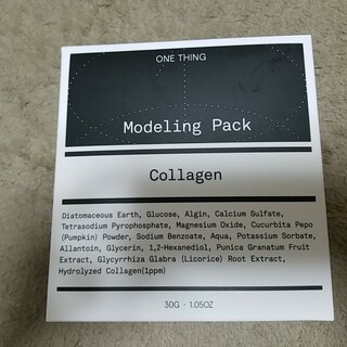 ONE THING ワンシング Modeling Pack モデリングパック6枚(パック/フェイスマスク)