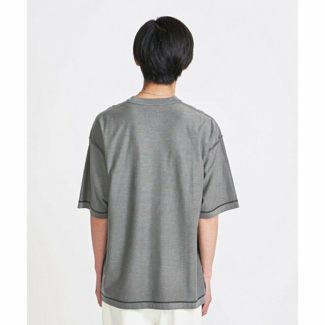 BEAUTY&YOUTH UNITED ARROWS(ビューティアンドユースユナイテッドアローズ)の【DK.GRAY】【L】<info. BEAUTY&YOUTH> リバーシブル ピグメント ショートスリーブクルー メンズのトップス(Tシャツ/カットソー(半袖/袖なし))の商品写真