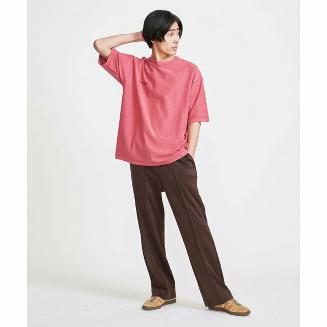 BEAUTY&YOUTH UNITED ARROWS(ビューティアンドユースユナイテッドアローズ)の【PINK】【L】<info. BEAUTY&YOUTH> リバーシブル ピグメント ショートスリーブクルー メンズのトップス(Tシャツ/カットソー(半袖/袖なし))の商品写真