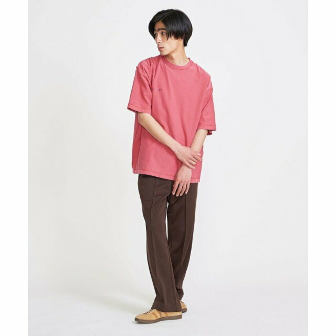 BEAUTY&YOUTH UNITED ARROWS(ビューティアンドユースユナイテッドアローズ)の【PINK】【S】<info. BEAUTY&YOUTH> リバーシブル ピグメント ショートスリーブクルー メンズのトップス(Tシャツ/カットソー(半袖/袖なし))の商品写真