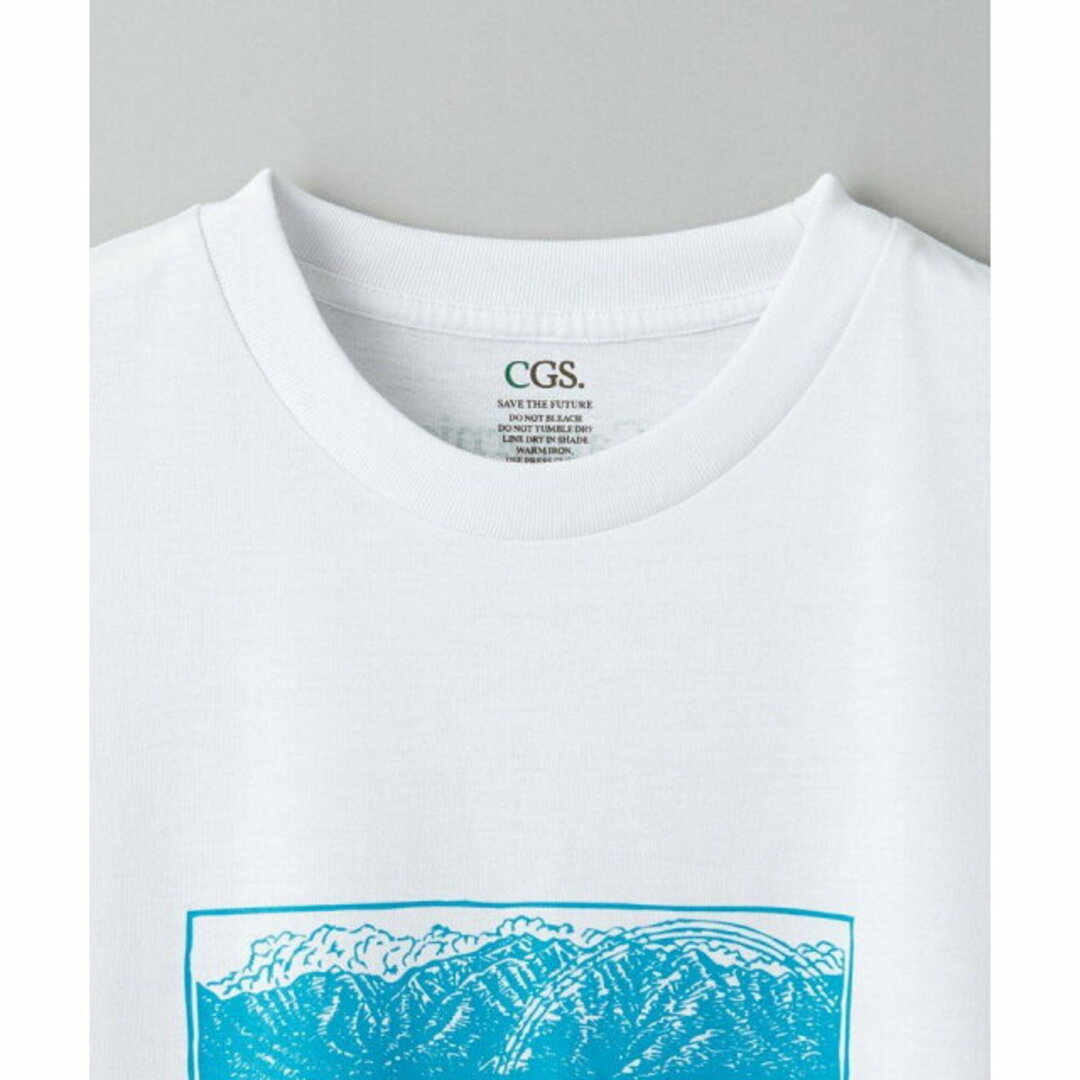 【WHITE】<CGS.> COFFEE AMS MT LUCK T/Tシャツ レディースのトップス(カットソー(長袖/七分))の商品写真