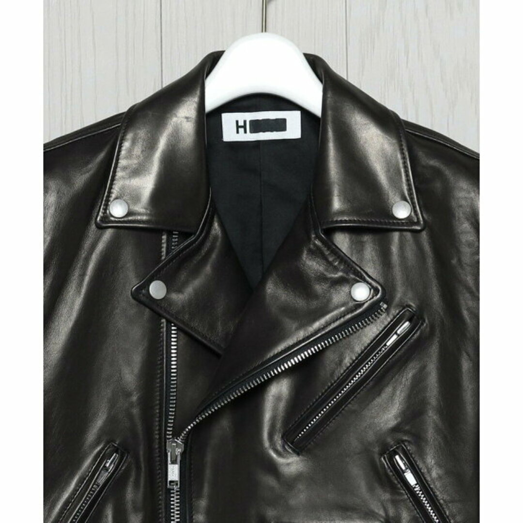 BEAUTY&YOUTH UNITED ARROWS(ビューティアンドユースユナイテッドアローズ)の【BLACK】<H>LEATHER RIDERS VEST/ベスト レディースのジャケット/アウター(その他)の商品写真