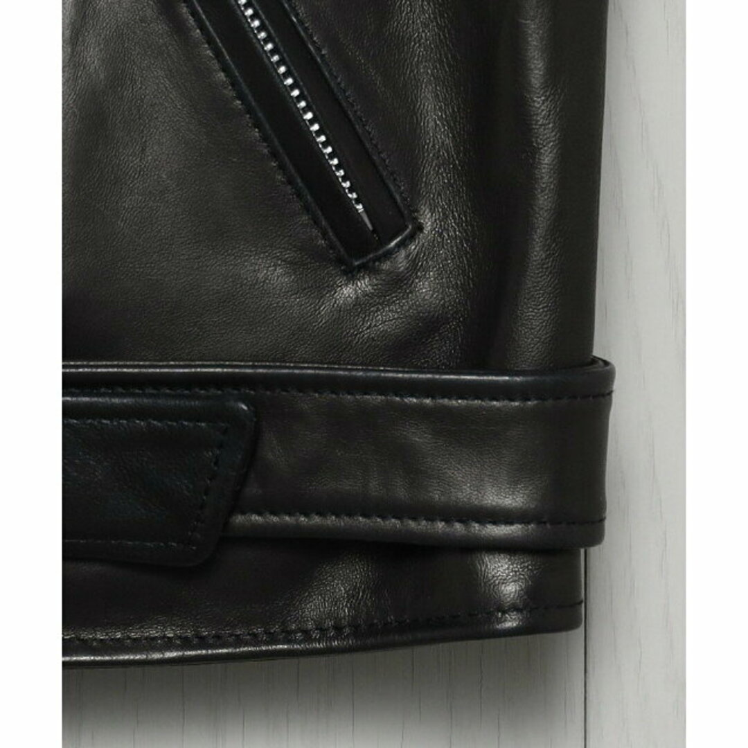 BEAUTY&YOUTH UNITED ARROWS(ビューティアンドユースユナイテッドアローズ)の【BLACK】<H>LEATHER RIDERS VEST/ベスト レディースのジャケット/アウター(その他)の商品写真