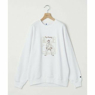 ビューティアンドユースユナイテッドアローズ(BEAUTY&YOUTH UNITED ARROWS)の【WHITE】<info. BEAUTY&YOUTH> エンブロ スウェット クルーネック-TOO YOUNG-(その他)