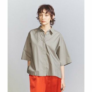 ビューティアンドユースユナイテッドアローズ(BEAUTY&YOUTH UNITED ARROWS)の【OLIVE】コットンタイプライター ショートスリーブ シャツ 2 -ウォッシャブル-(シャツ/ブラウス(長袖/七分))